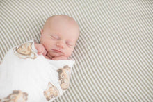 Load image into Gallery viewer, Oyster Swaddle Blanket (Unisex)