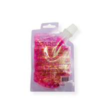 Load image into Gallery viewer, pink-SPARKLE PARTY HAIR AND BODY GEL - SINGLE PACKS: PINK HEARTS