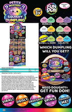 Load image into Gallery viewer, Mini Petite glitter Dumpling 2.5" fidget- IN STORE JUNE 14- PRE ORDER