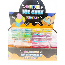 Load image into Gallery viewer, Ice Cube fidget Squishy Toy