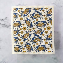 Load image into Gallery viewer, Maryland Blue Crab Swedish Dish Cloth