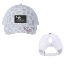 Load image into Gallery viewer, Winfield Cavaliers womens leopard hat-white