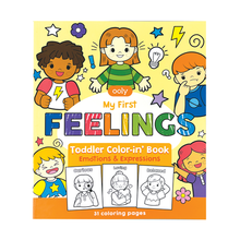 Load image into Gallery viewer, Toddler Coloring Book - Feelings