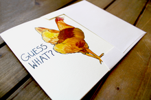 Load image into Gallery viewer, Guess What Chicken Butt Card