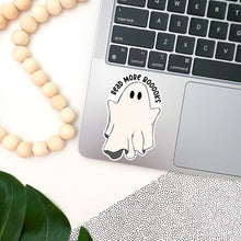Load image into Gallery viewer, Read More Books Ghost Sticker