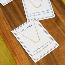 Load image into Gallery viewer, Kindred Souls Necklace Brass: Gold / Set of 2
