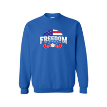 Load image into Gallery viewer, freedom field hockey- unisex crewneck sweatshirt- youth
