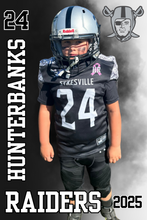 Load image into Gallery viewer, Raiders pitbull-homecoming banner 24x36
