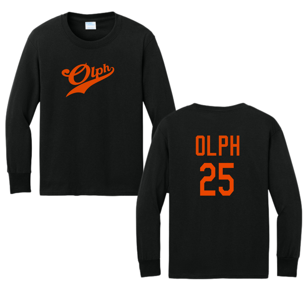 OLPH baseball night-fundraiser long sleeve tee- All sizes