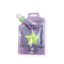 Load image into Gallery viewer, green-SPARKLE PARTY HAIR AND BODY GEL - SINGLE PACKS: GREEN ROCKETS
