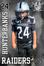 Load image into Gallery viewer, Raiders pitbull-homecoming banner 24x36
