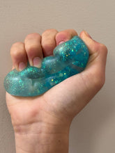 Load image into Gallery viewer, pink Feelzies™ Original Squishy Bracelet: Cotton Candy Sparkle fidget
