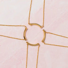Load image into Gallery viewer, Kindred Souls Necklace Brass: Gold / Set of 2
