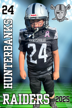Load image into Gallery viewer, Raiders pitbull-homecoming banner 24x36
