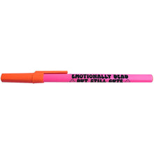 Load image into Gallery viewer, Emotionally Dead But Still Cute Halloween Ballpoint Pen
