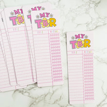 Load image into Gallery viewer, Matte Bookmark, My TBR Writable with Ratings
