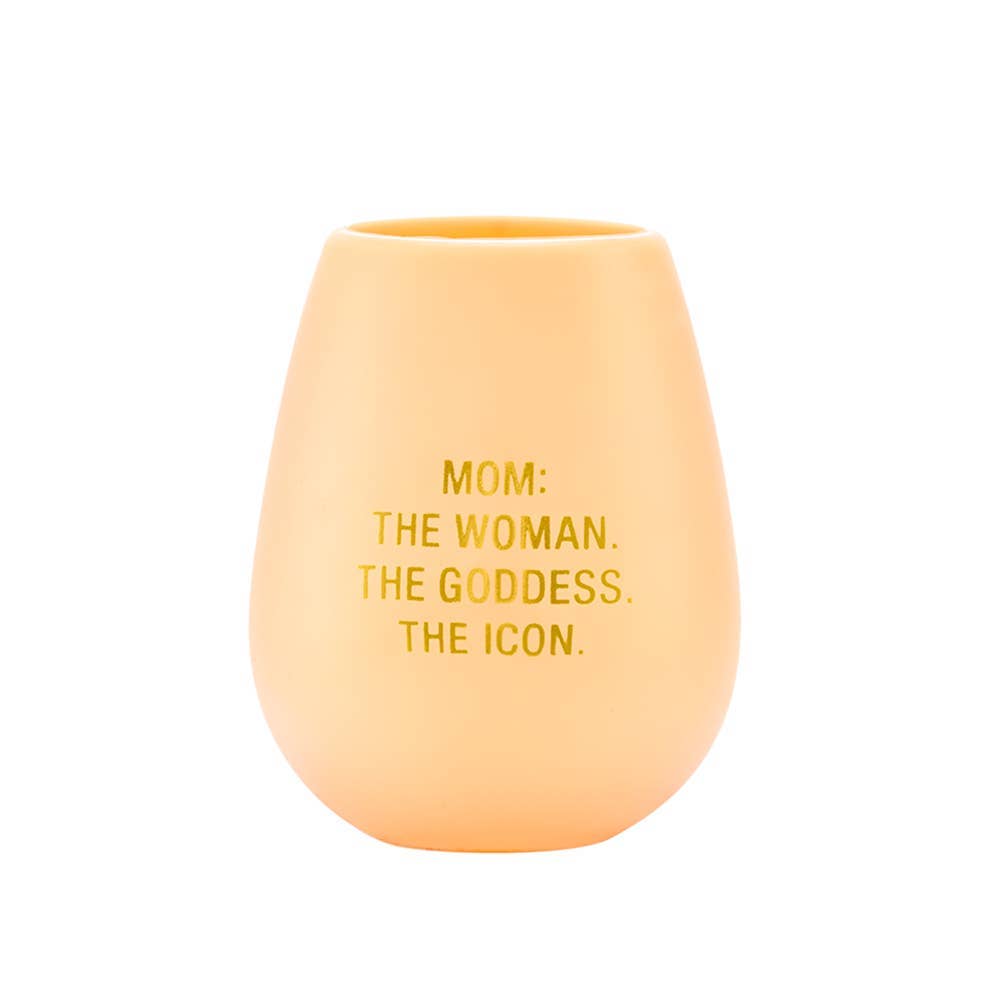 Mom: The Goddess Wine Cup