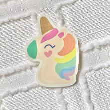 Load image into Gallery viewer, Mini Rainbow Unicorn Sticker

