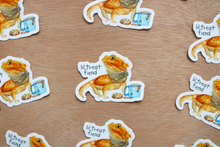 Load image into Gallery viewer, Lil Treat Fiend Bearded Dragon Sticker
