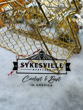 Load image into Gallery viewer, Downtown Sykesville- Coolest and Best Acrylic Ornament
