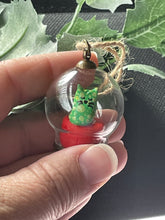 Load image into Gallery viewer, Green Kitty Christmas Ornament
