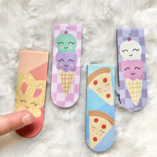Load image into Gallery viewer, Pizza Magnetic Bookmark
