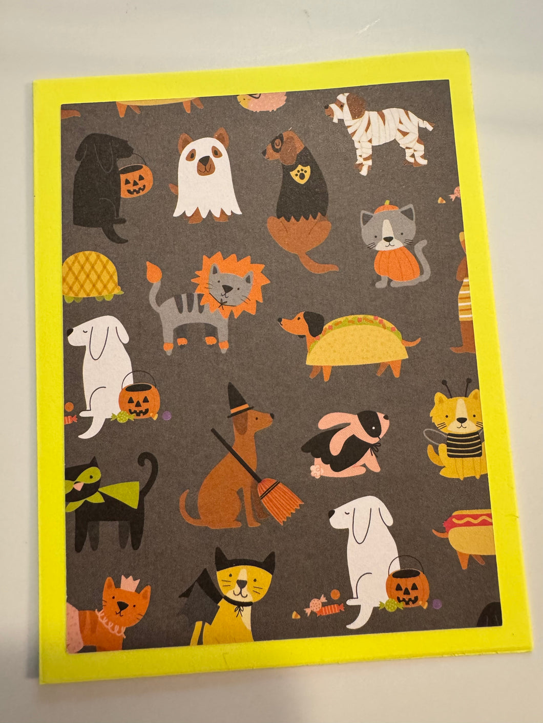 Animal Dress Up Card