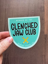 Load image into Gallery viewer, Clenched Jaw Club Sticker
