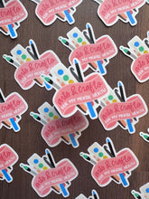 Load image into Gallery viewer, Mental Health Arts &amp; Crafts Sticker
