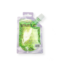 Load image into Gallery viewer, tangerine SPARKLE PARTY HAIR AND BODY GEL - SINGLE PACKS: TANGERINE SMILES
