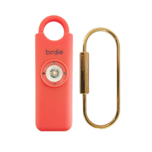 Load image into Gallery viewer, She's Birdie Personal Safety Alarm: Single / Coral
