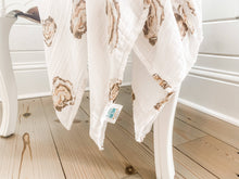 Load image into Gallery viewer, Oyster Swaddle Blanket (Unisex)

