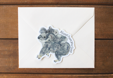 Load image into Gallery viewer, Mom and Baby Koala Sticker

