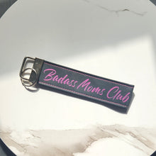 Load image into Gallery viewer, Badass Moms Club Keychain - Black
